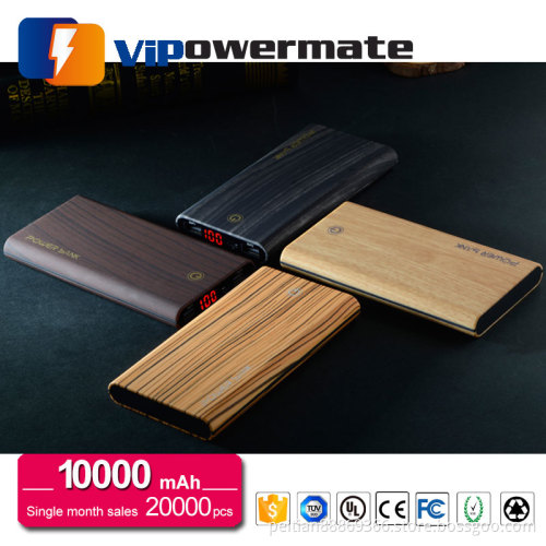 OEM new mobile power bank charger 10000mah with led display